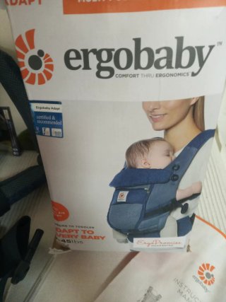 Mochila Portabebés Ergobaby Azul
