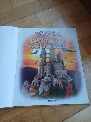 Libro Busca en el castillo medieval. Ed. Susaeta