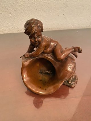 Niño en Caracola  Decoración