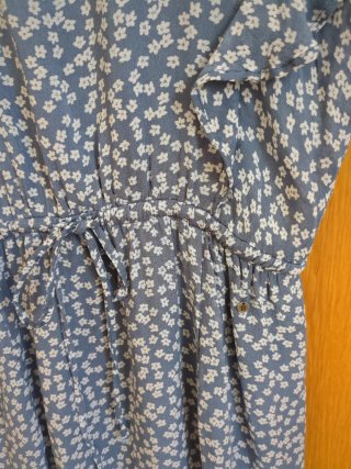 Vestido teen floral azul Brownie