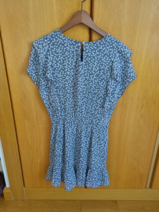 Vestido teen floral azul Brownie