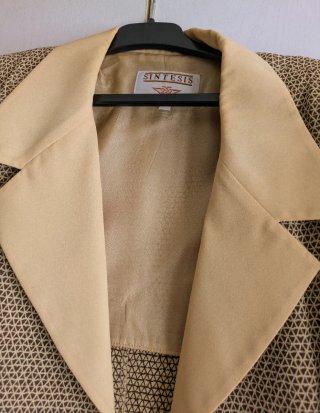 Chaqueta larga verano con blusa a juego