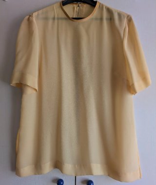 Chaqueta larga verano con blusa a juego