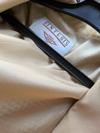 Chaqueta larga verano con blusa a juego