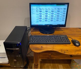 Ordenador Sobremesa HP Negro