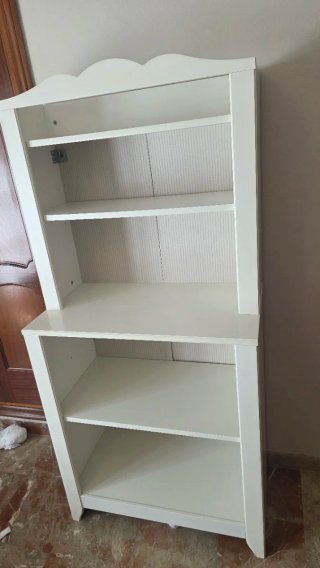 Estantería infantil blanca Ikea