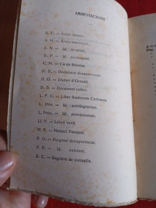 Libro histórico "Dietari de Puigcerda"1926