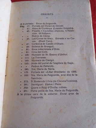 Libro histórico "Dietari de Puigcerda"1926