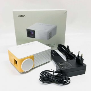 Proyector Portátil Yoton Y3 Blanco/Amarillo