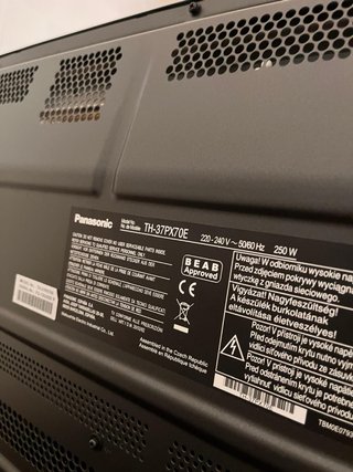 Televisión Plasma Panasonic 37 HD
