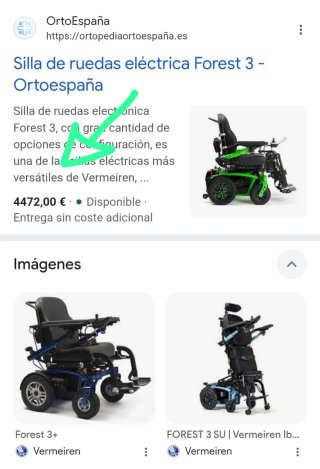 Silla de ruedas eléctrica Forest 3