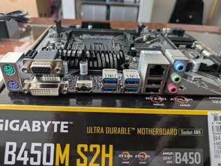 Placa Base AM4 Gigabyte B450M S2H