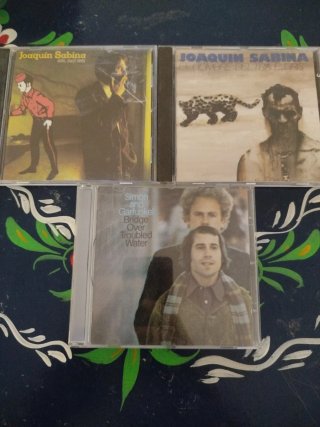 Lote 3 CDs Joaquín Sabina y Simon & Garfunkel