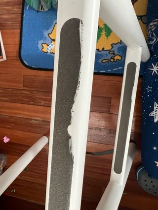 Estructura Cama Alta IKEA VITVAL Blanca/Gris