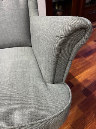 SILLON OREJERO GRIS