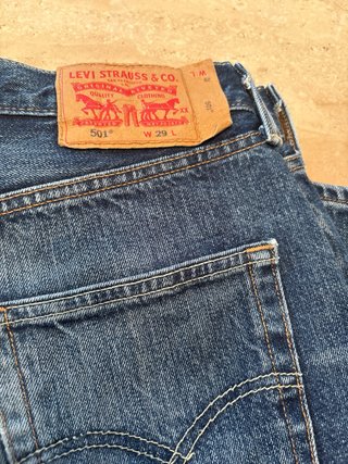Vaqueros Levi's 501 Cortos Talla M
