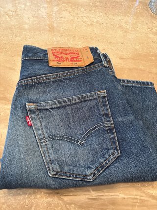 Vaqueros Levi's 501 Cortos Talla M