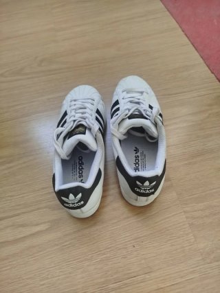 Zapatillas Adidas Superstar Blancas Negras
