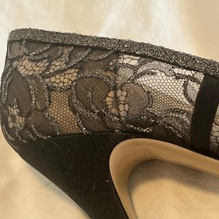 Zapatos Valentino Fiesta Encaje Pedrería