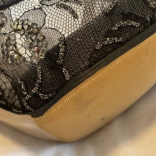 Zapatos Valentino Fiesta Encaje Pedrería