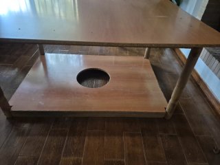Mesa camilla desmontable a medida