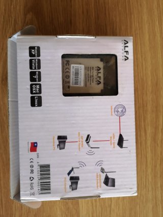 Adaptador WiFi USB ALFA AWUS036H 7dBi