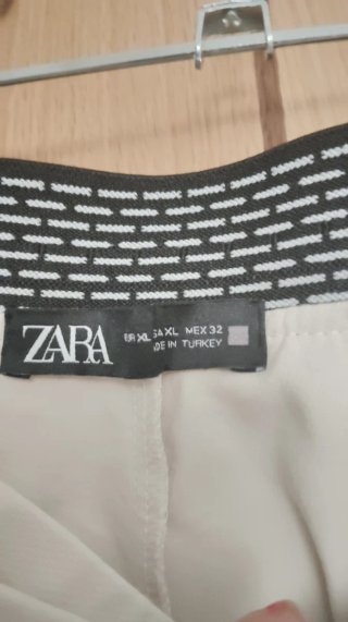 Pantalón Zara Verano Beige