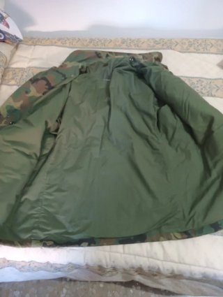 Chaqueta Militar Camuflaje XL
