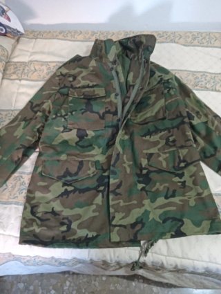 Chaqueta Militar Camuflaje XL