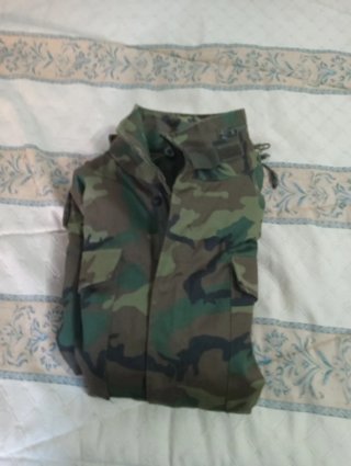 Chaqueta Militar Camuflaje XL
