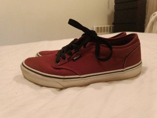 Zapatillas Vans Hombre Rojas