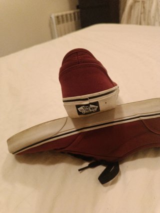 Zapatillas Vans Hombre Rojas