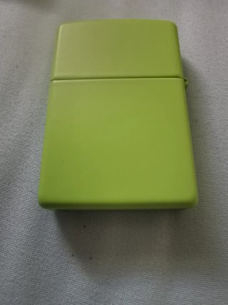 Zippo Gatto Nero Verde Lime 2007