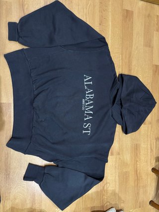 Sudadera Negra Alabama St