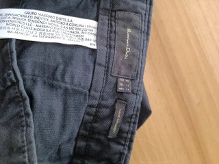 Bermuda Massimo Dutti Negra