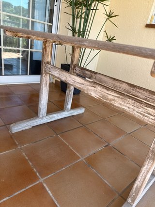 Tavolo in teak massiccio per esterni