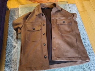 Chaqueta Zara Hombre Marrón