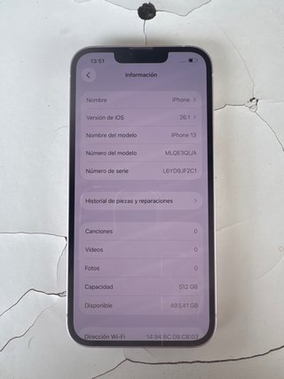 iPhone 13 Rosa 512GB