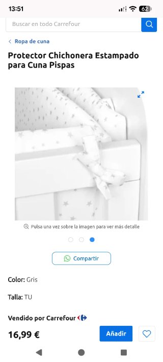Protector de cuna