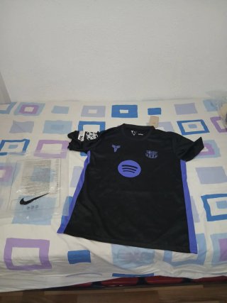 Camiseta FC Barcelona Kobe Bryant Nike Negra Morad