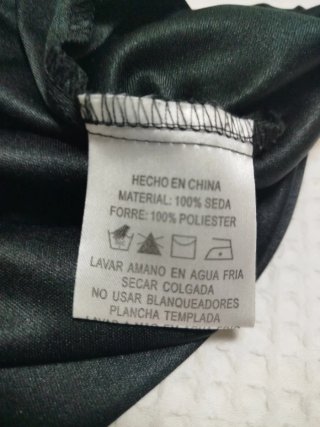 Vestido mujer negro y gris