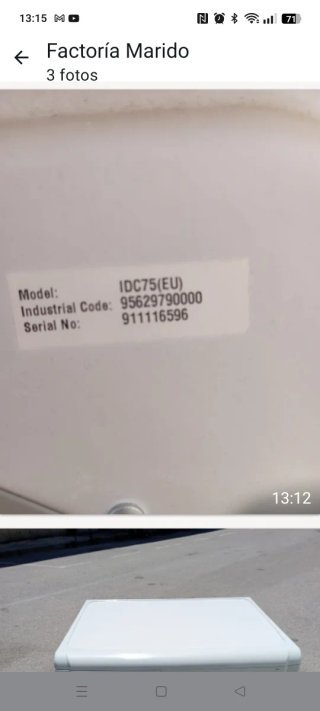 Filtro Secadora Indesit Nuevo
