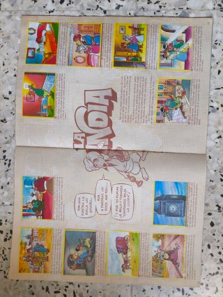 Álbum de cromos Willy Fog Danone