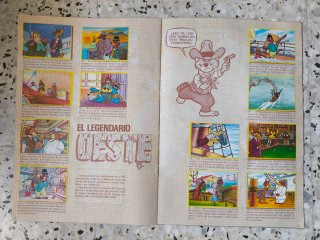 Álbum de cromos Willy Fog Danone