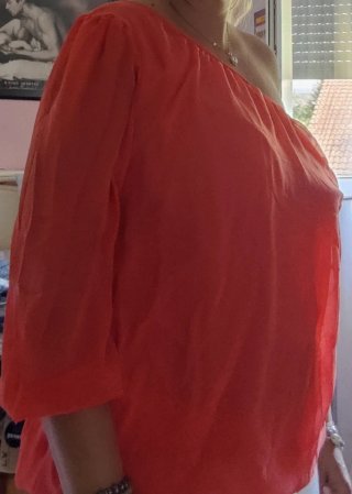 Camisa Coral de una manga
