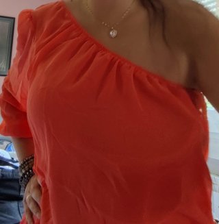 Camisa Coral de una manga
