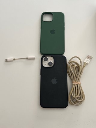 iPhone 13 mini 256 GB Bianco + custodia