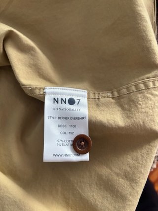 Camisa NN07 Beige Hombre