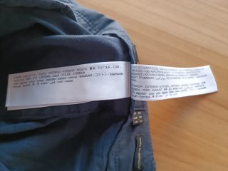 Bermuda Massimo Dutti Azul Marino