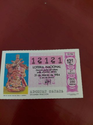 Lotería y ONCE Años 80